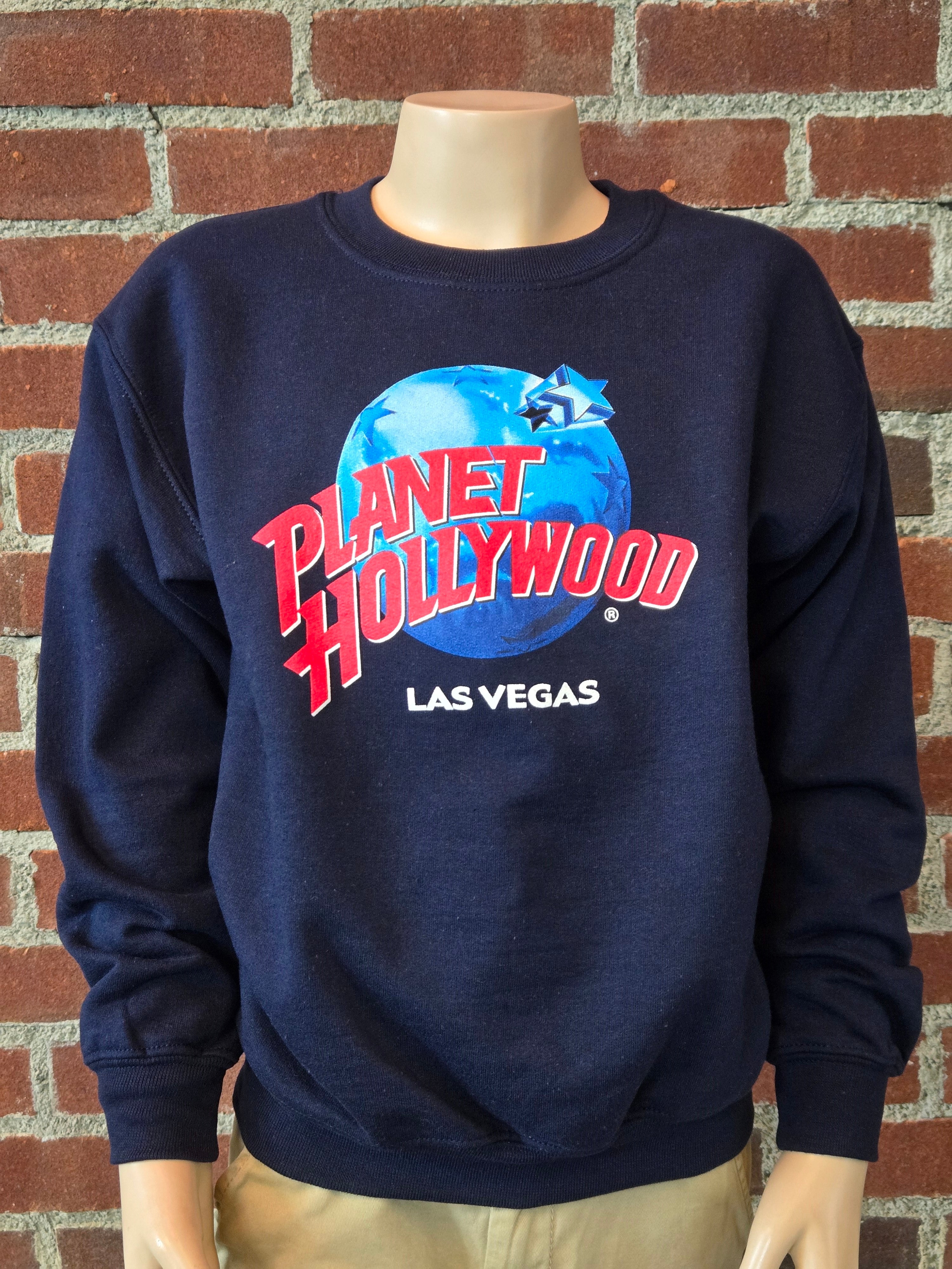 Kids Classic Navy Logo Sweatshirt