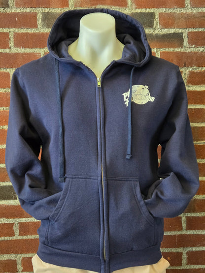 Collegiate Zip Hoodie