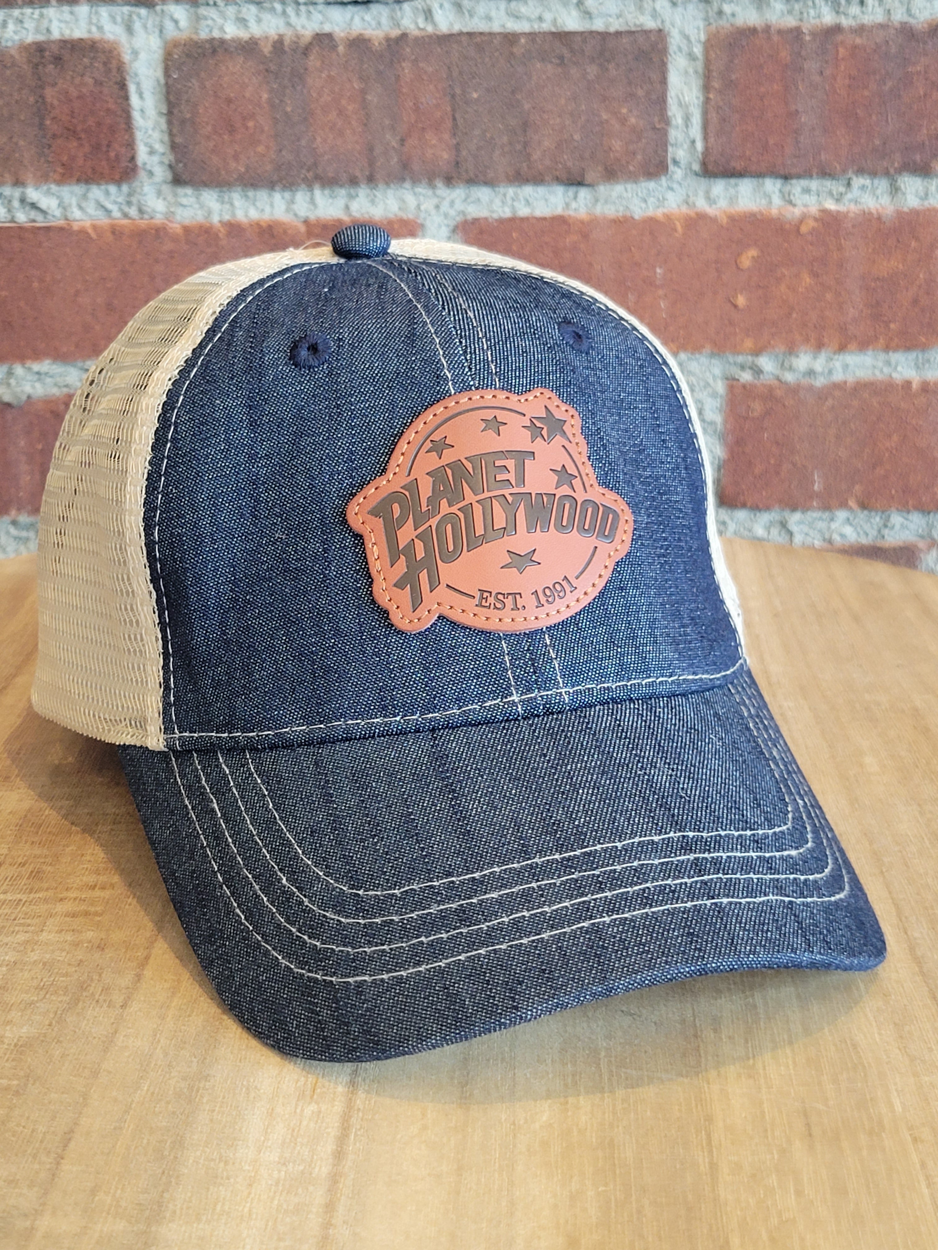 Denim Patch Hat