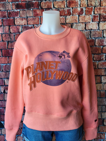 Classic Orange Crew Sweatshirt